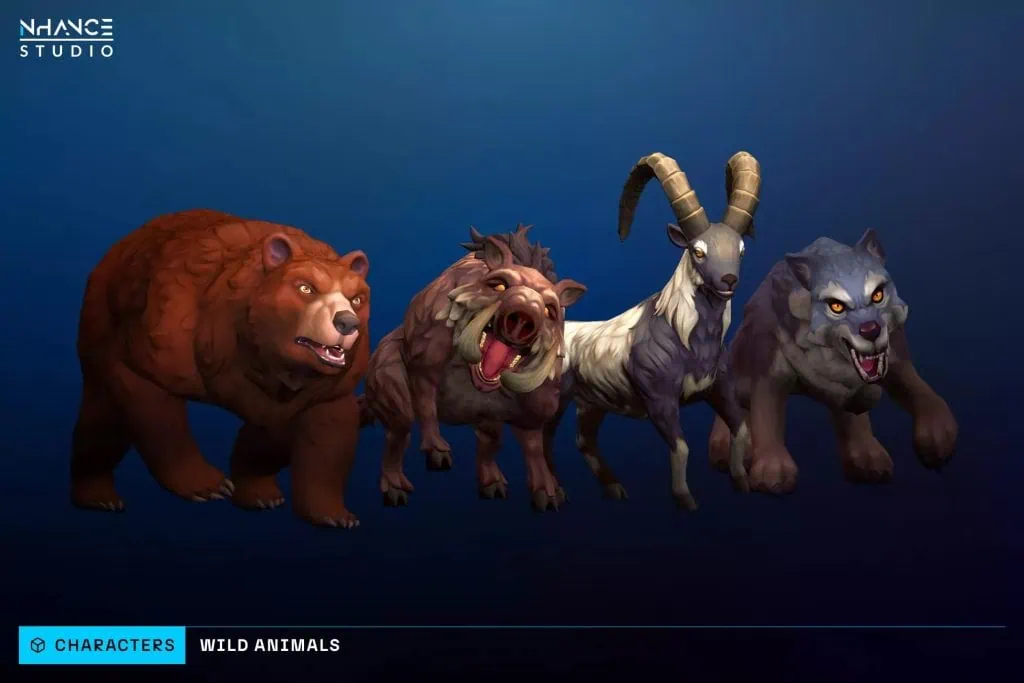 Stylized Wild Animals Pack