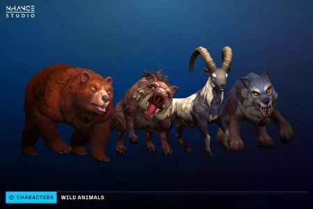 Stylized Wild Animals Pack