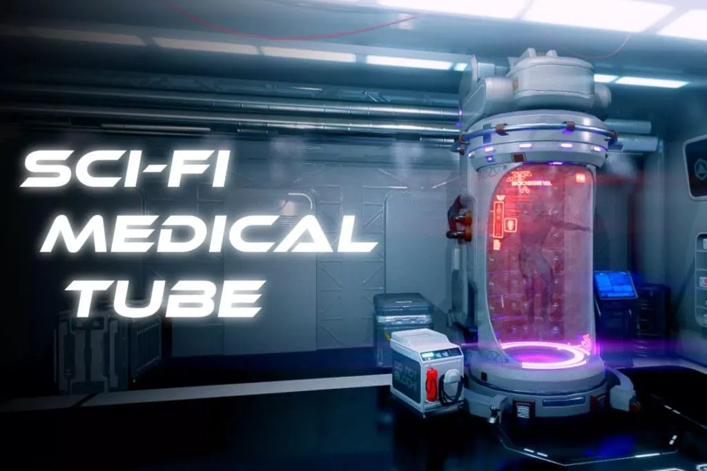 Sci-Fi Medical Tube