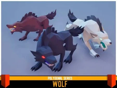 Polygonal - Wolf