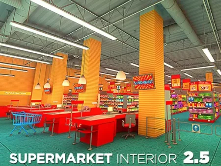 Supermarket Interior