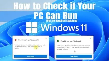 How to check if your PC has TPM for a Windows 11 upgrade